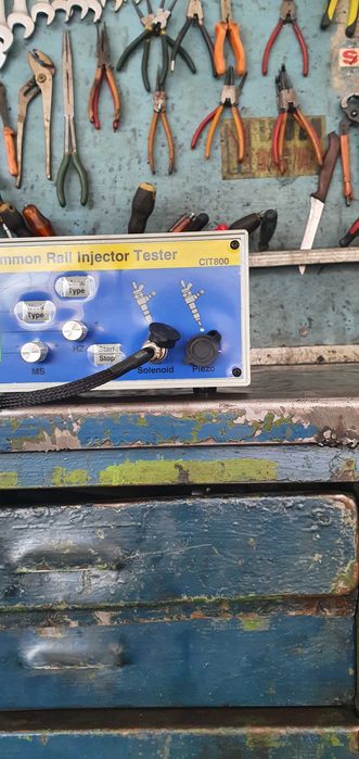 стенд за комън рейл, пиезо и обикновенни дюзи