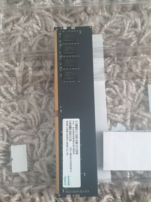 Оперативная память ОЗУ Apacer 8gb 2666mhz