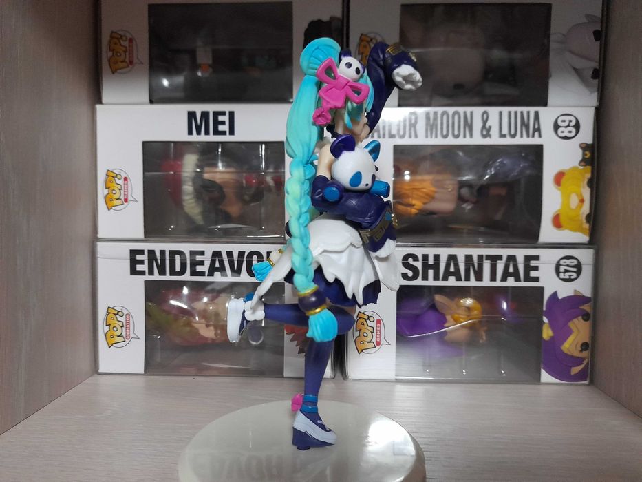 Figurina Vocaloid Anime - Hatsune Miku National Style Panda, Cutie