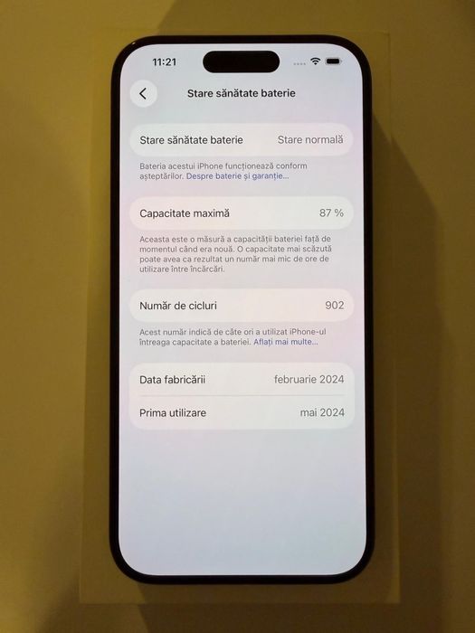 iPhone 15 Pro 128GB Black Titanium