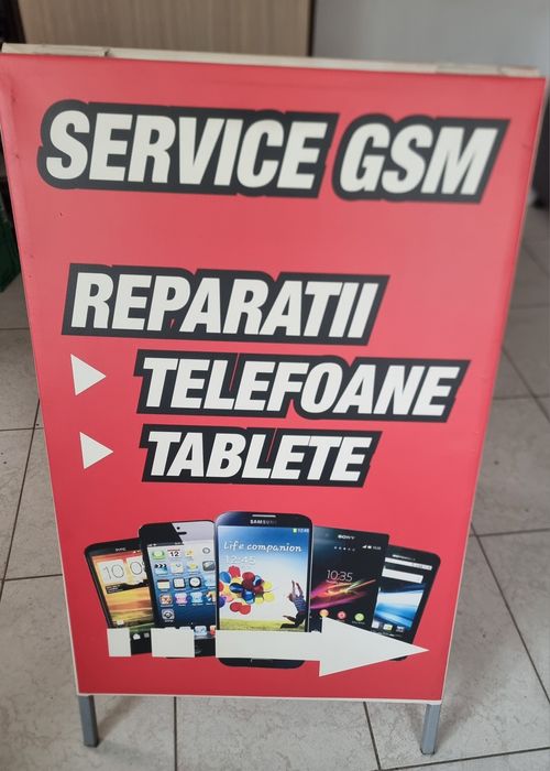 Reclama stradala 102x60cm stare buna