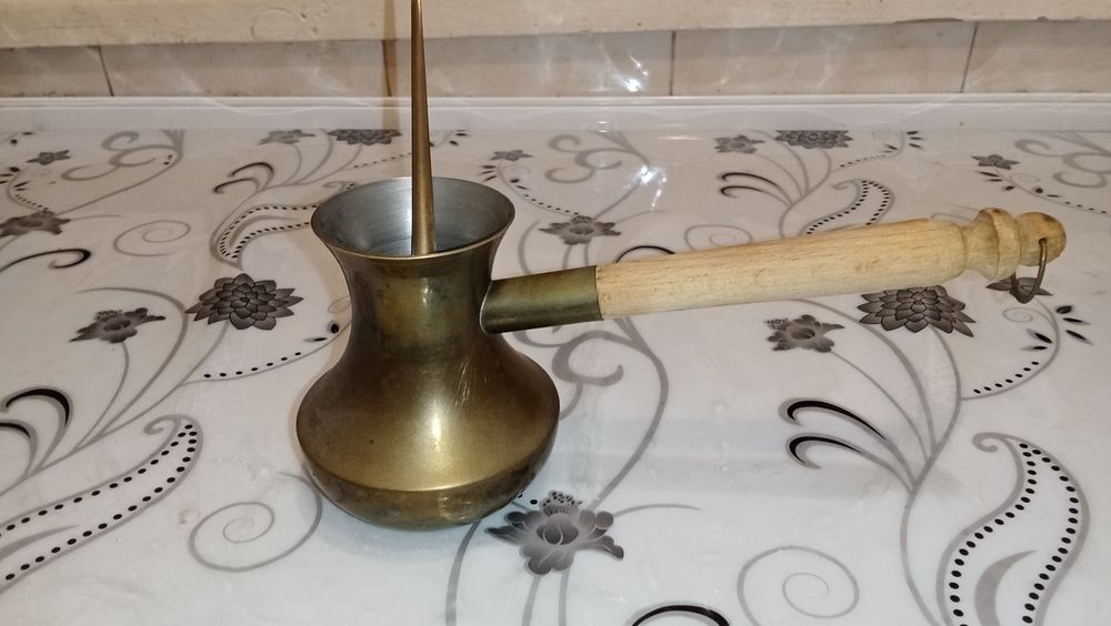 Турка для кофе латунная