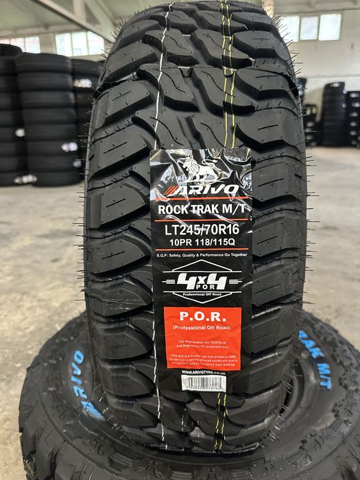 Нови джипови гуми ARIVO ROCK TRAK M/T 245/70R16 118/115Q БОРД 2457016