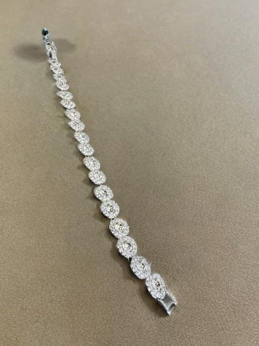 Bratara Swarovski Una Angelic Silver