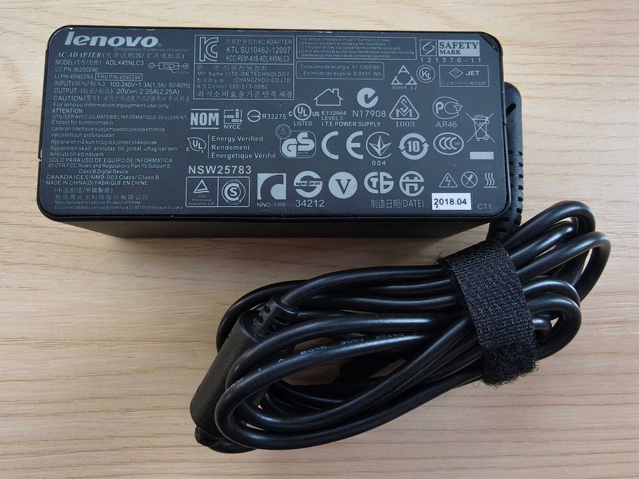 Încărcător laptop original Lenovo 45W 20V 2,25A mufă proprietară