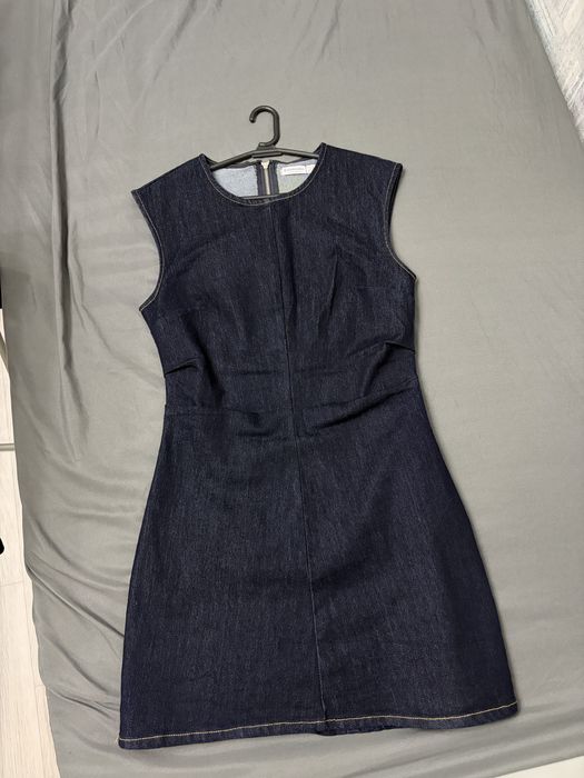 Платье из денима Stradivarius