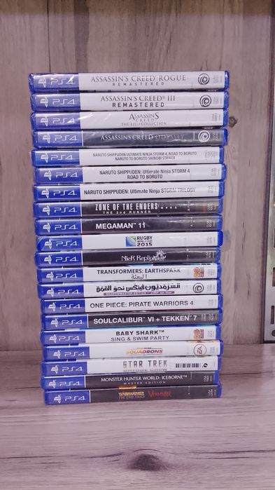 Янги очилмаган дисклар play station 4 5