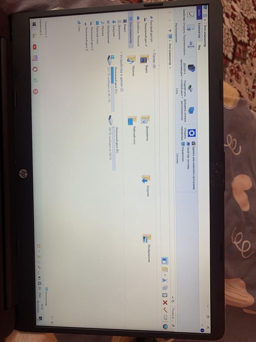 Hp windovs 10 intel caleron 4gb 512gb
