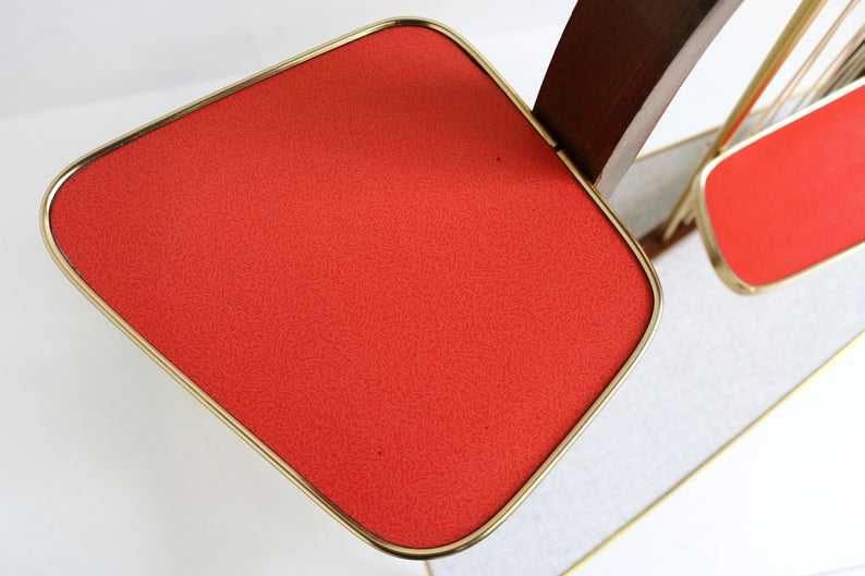 Винтидж етажерка/поставка за цветя – дизайн от 50-те