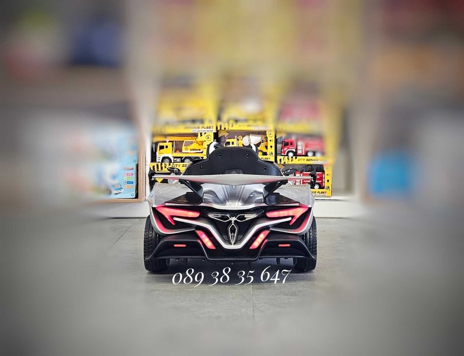 ТОП ЦЕНА!НОВО!Акумулаторна кола Flash с 4Х4,12V БАТЕРИЯ,меки гуми,USB