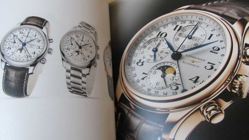 Catalog Nou de ceasuri Longines editia 164 pagini !engleza