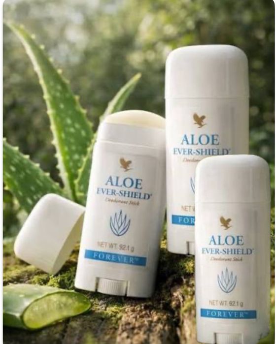 3x Antiperspirant stick cu aloe fara aluminiu