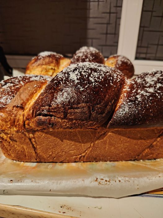 Cozonac de casa   cu ingrediente  naturale