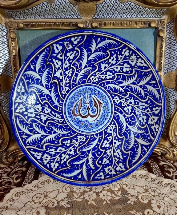 Ляган ручная роспись авторская работа редкость