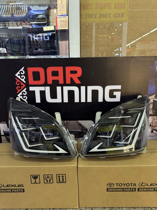 Prado 120 передние тюнинг Led фары