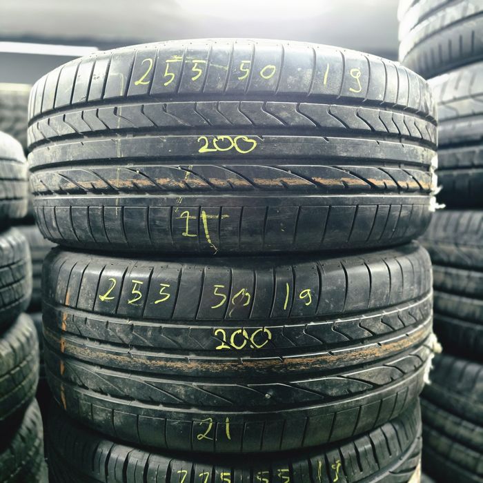 2x 255/50/19 M+S BRIDGESTONE 2021 Stare excelentă
