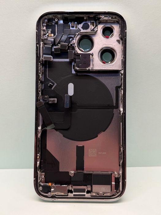 Carcasa originala iPhone 14 Pro Silver capac spate original Swap