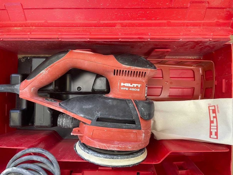 Ексцентършлайф HILTI WFE 450-E  PARKSIDE Performance 750W Ф150мм. SUMAKE Festool Внос от Германия.