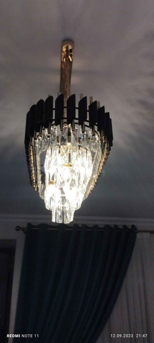 Установка люстра, светильники, 24/7