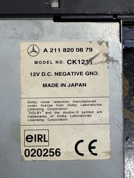 Mercedes w211 сд радио