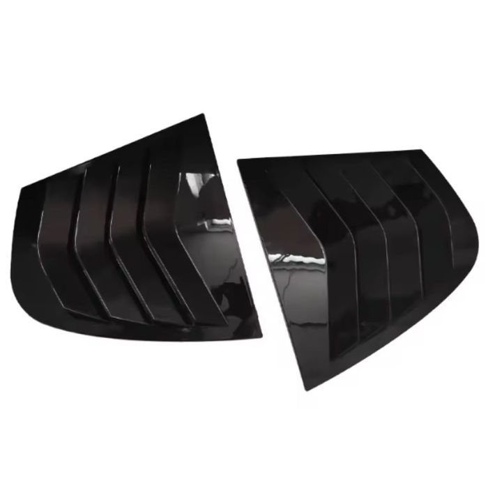 Тунинг Добавка за Задни странични стъкла BMW E90 – Черен гланц