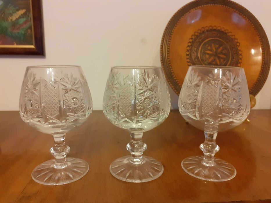 Кристални чаши за коняк - 6 бр.