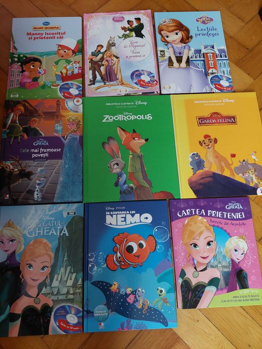 Carti copii, colectia Disney cartonate