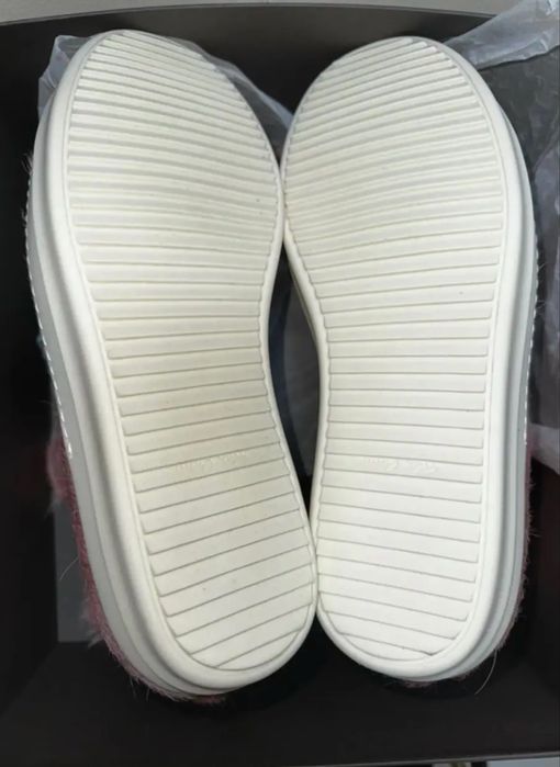 Rick Owens Ramones Pony Hair Pink 36-40