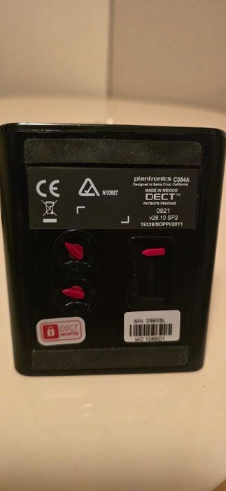 Plantronics C054A DECT безжична слушалка – базова станция
