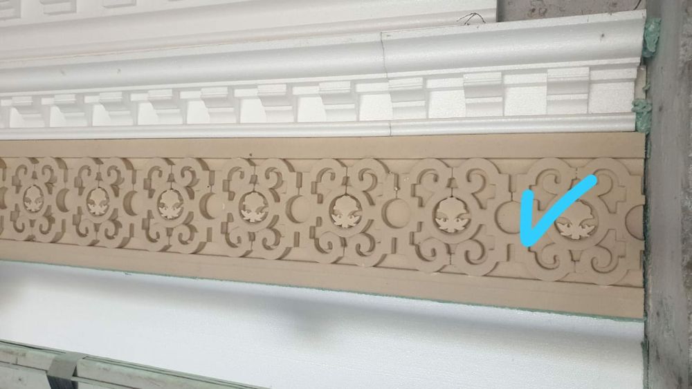 Декор из пенопласта