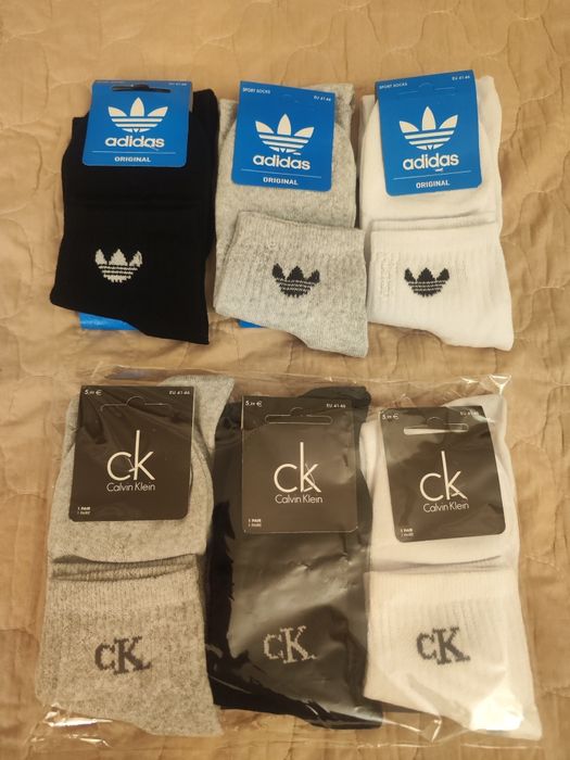 Мъжки чорапи Adidas & Calvin Klein