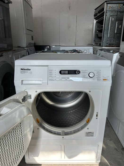 Сушилня +гаранция. MIELE ТЕРМОПОМПА 8кг. КЛАС А. Доставка за София