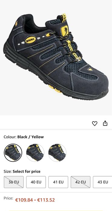 Работни обувки BAAK .Номер 40