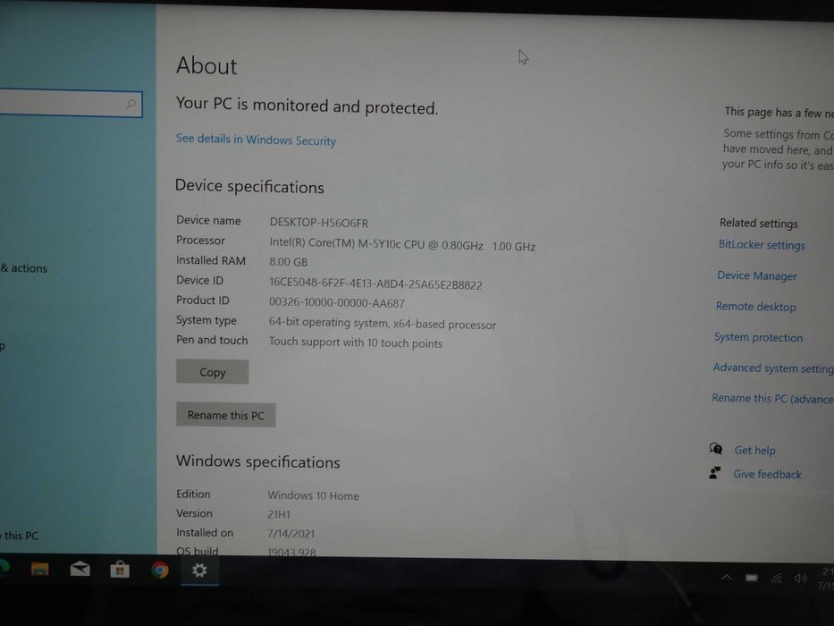 Таблет и Лаптоп 2в1 Lenovo Yoga 3 11 - Core M-5Y10c/RAM 8GB/SSD128GB