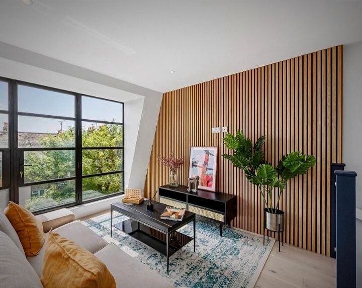 Акция мдф декор мдф панель мдф рейка MDF dekor акупанел орех reception