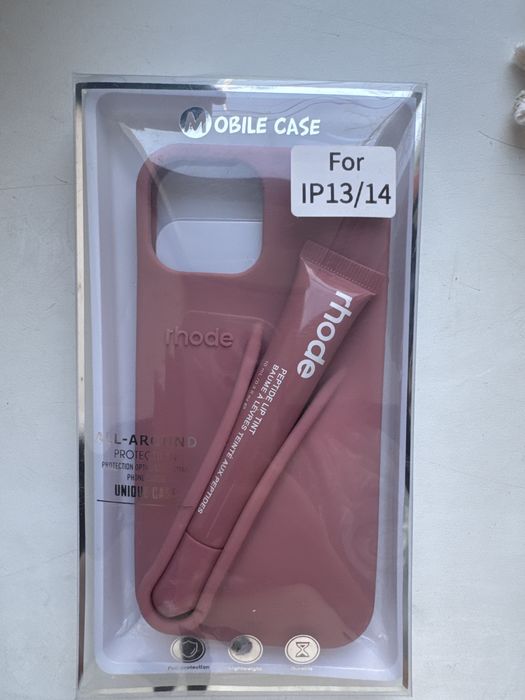 Чехол для iPhone 13 / 14 Rhode розовый