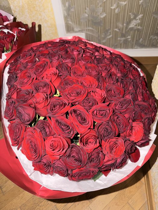 Букет 101 роза новый