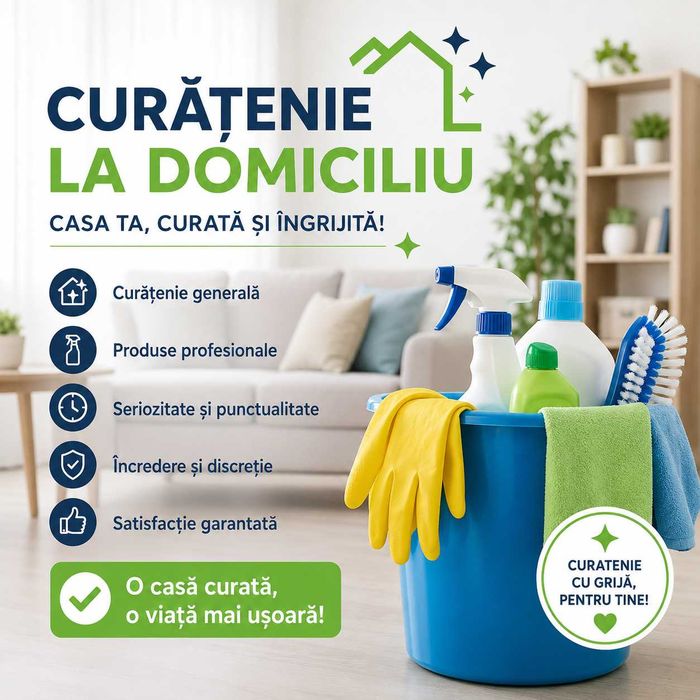 Curățenie la domiciliu