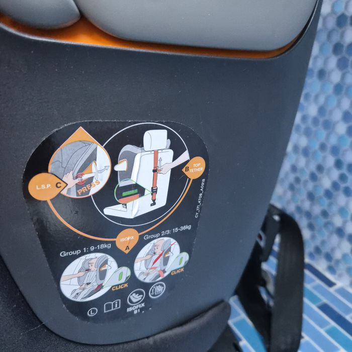 Стол за кола Cybex GB EVERNA 9 месеца до 12 години