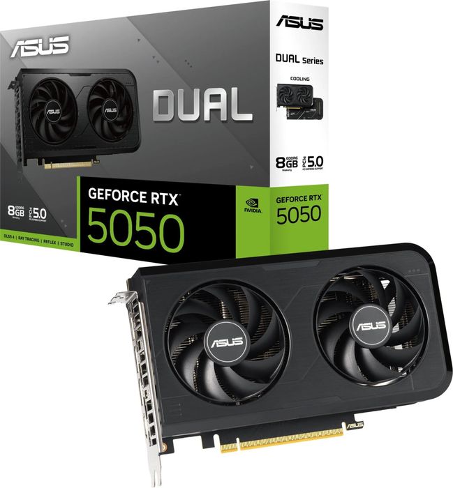 Новые RTX 5050 8Gb ASUS, MSI