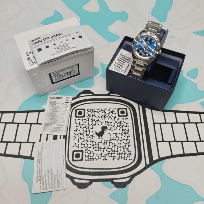 наручные часы Casio Edifice EFB-109D-2A оригинальные стальные сапфир