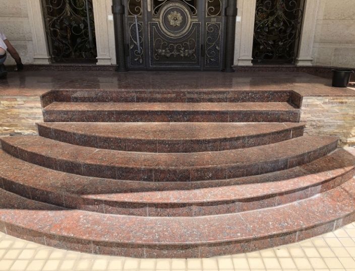 Чистка гранита. полировка мрамора. мойка фасадов и бурчатки