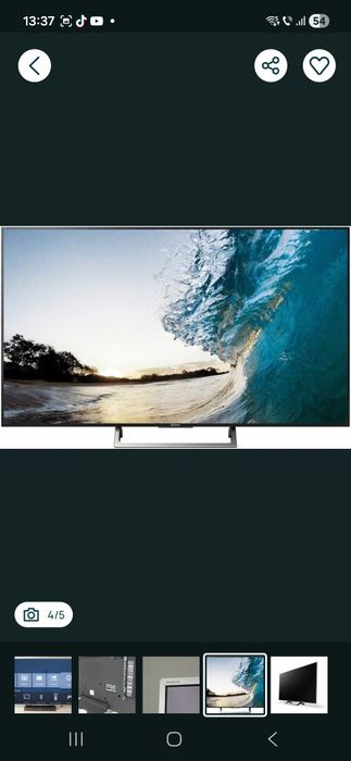 Vand tv sony  2016