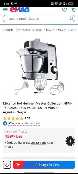 Heinner Mixer planetar