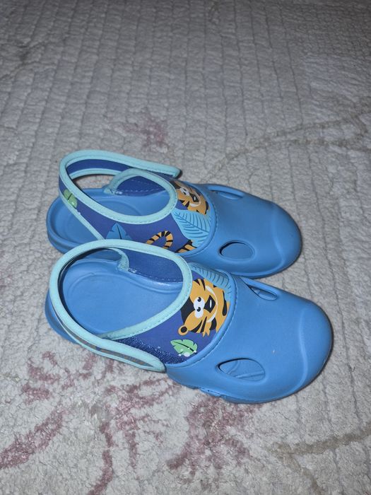 Papuci piscină Glog500 Tigru  mărimea 30/31cm