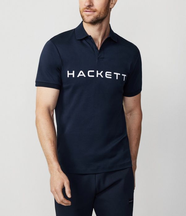 Hackett Sport Essential Logo Polo ОРИГИНАЛНА мъжкa поло тениска S/М