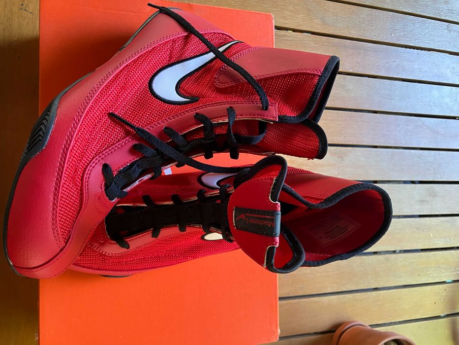 Nike Machomai 2 Boxing Shoes University Red EU 40 – Noi, Nepurtați