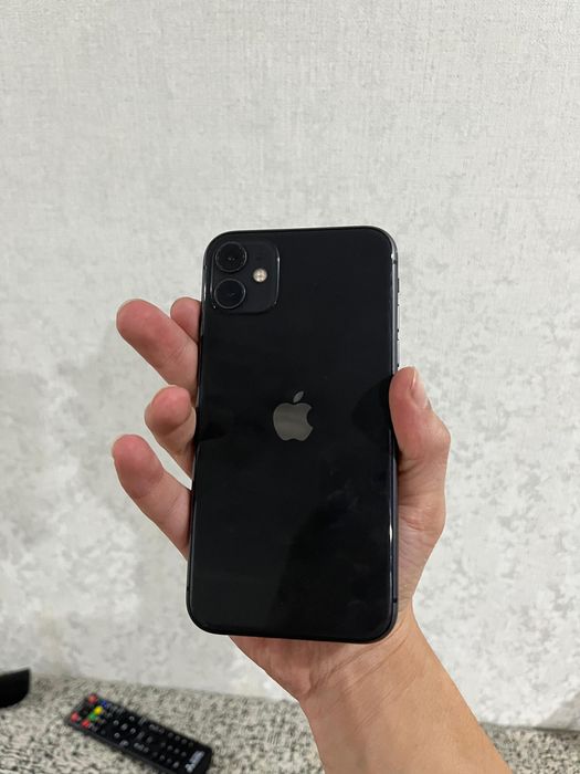 Iphone 11 64 гб в черном цвете
