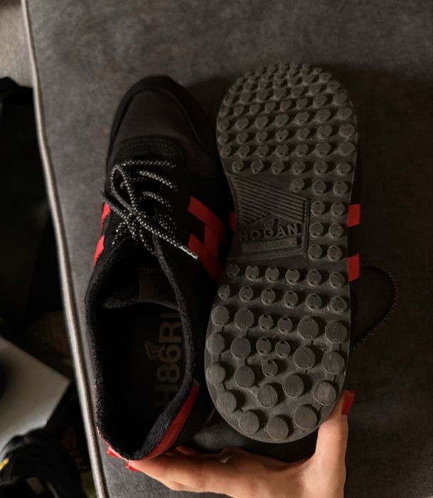 black Hogan H383 sneakers