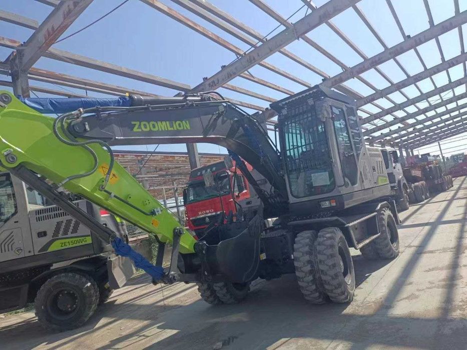 Экскаватор колёсный zoomlion 150 0.6 м3 ekskavator Шах